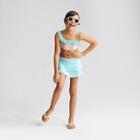 Girls' Blinky Bikini Set With Skirt - Cat & Jack Blue
