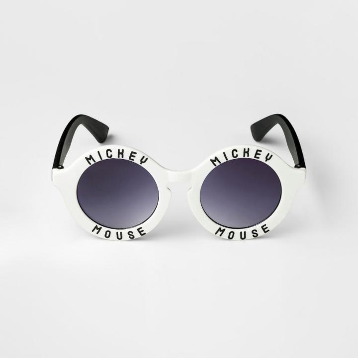 Girls' Disney Mickey Mouse Sunglasses - White