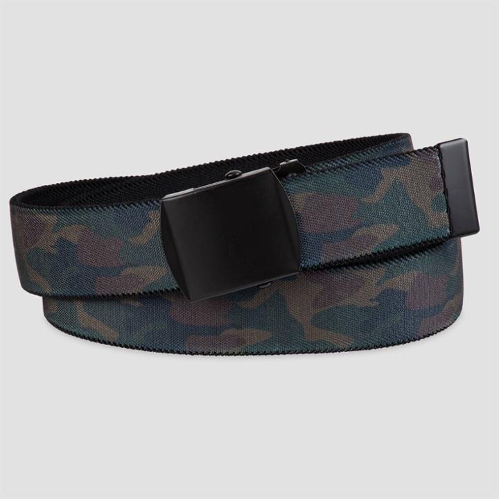 Men's 40mm Camo Print Military Stretch Web Belt - Original Use Camo