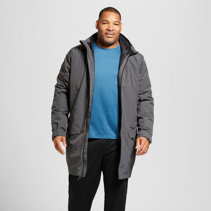Men's Big & Tall Arctic Parka - C9 Champion Railroad Gray 2xb-tall,