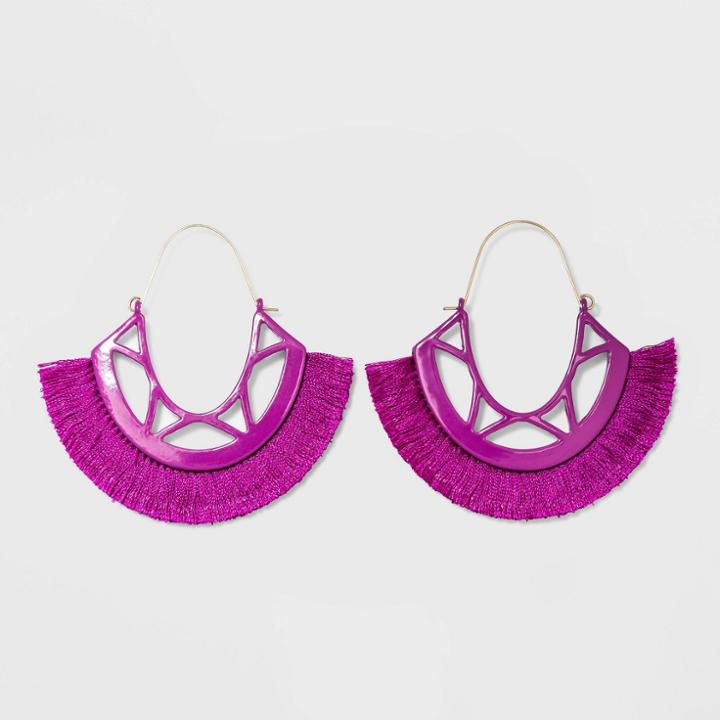 Sugarfix By Baublebar Playful Fringe Drop Earrings - Gold, Women's