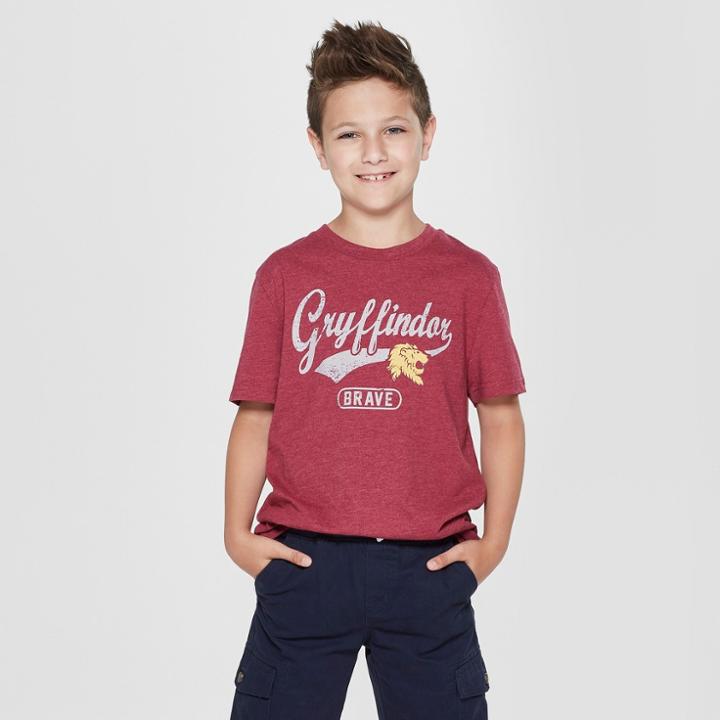 Boys' Harry Potter Gryffindor Short Sleeve Graphic T-shirt -