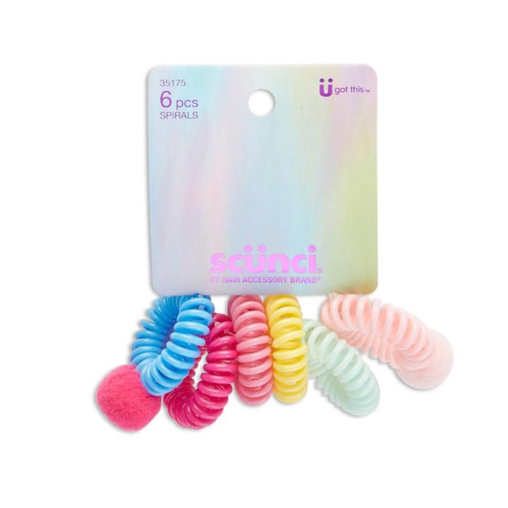 Scunci Kids Spirals With Pom-pom
