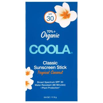 Coola Organic Classic Sunscreen Face & Body Stick - Spf 30 -tropical Coconut