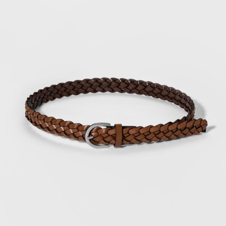 Target Women's Braid Belt - Universal Thread Brown