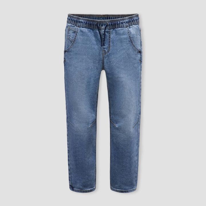 Oversizeboys' Super Stretch Jogger Fit Jeans - Cat & Jack Medium Blue