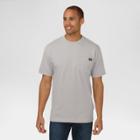 Dickies Men's Cotton Heavyweight Short Sleeve Pocket T-shirt- Heather Gray Xx-large,