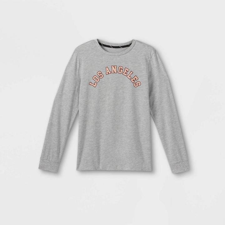 Boys' 'los Angeles' Graphic Long Sleeve T-shirt - Art Class