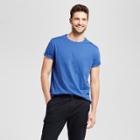 Men's Standard Fit Short Sleeve Crew T-shirt - Goodfellow & Co Dark Blue