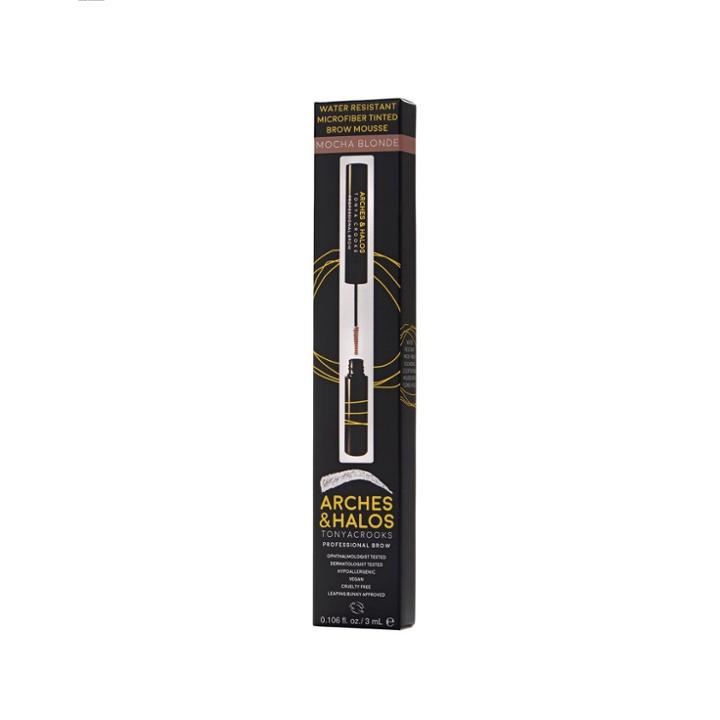 Arches & Halos Microfiber Tinted Brow Mousse Mocha Blonde