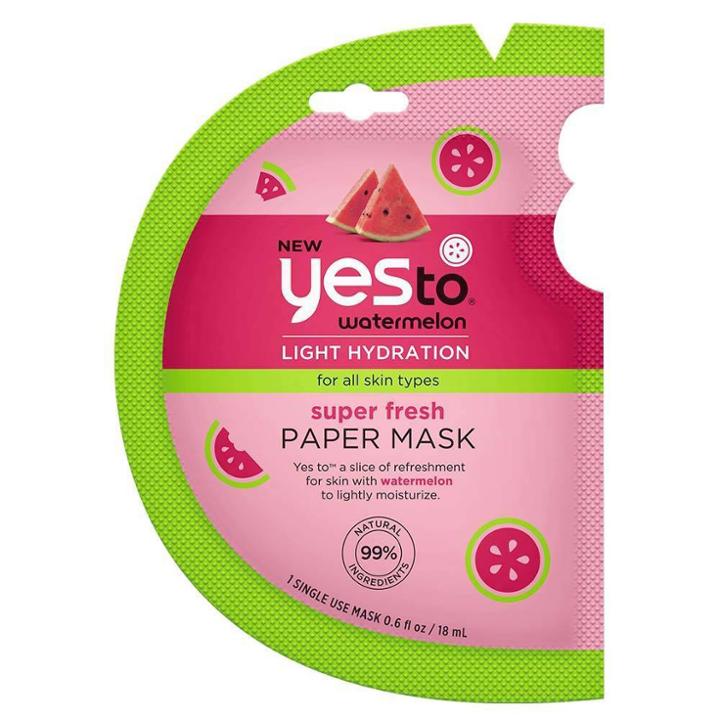 Yes To Watermelon Super Fresh Paper Mask