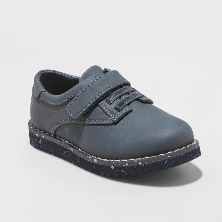 Toddler Boys' Prince Dress Oxford Shoes - Cat & Jack Navy