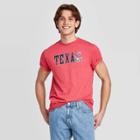 Men's Short Sleeve Texas Snake Graphic T-shirt - Awake Red S, Men's,