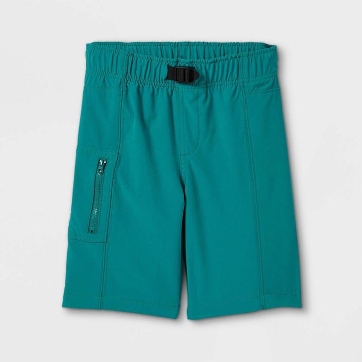 Boys' Quick Dry Cargo Chino Shorts - Cat & Jack Jade Green