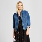 Women's Swing Jean Jacket - Who What Wear Medium Wash