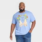 Threadless Pride Adult Plus Size Love Is Love Short Sleeve T-shirt - Lilac Purple