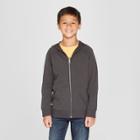 Boys' Full Sleeve Sweatshirt - Cat & Jack Dark Gray