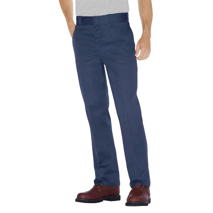 Dickies Men's Big & Tall Original Fit 874 Twill Work Pants - Navy (blue)