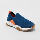 Toddler Boys' Aggy Knitted Athletic Sneakers - Cat & Jack Teal 5, Toddler Boy's, Blue