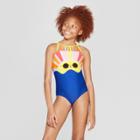 Girls' Sun's Up One Piece Swimsuit - Cat & Jack Blue