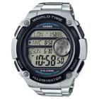 Men's Casio Ae3000wd-1av Digital Watch - Silver,