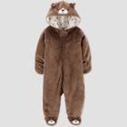 Baby Boys' Pram Dog Overcoat - Just One You Made By Carter's Brown Newborn, Boy's