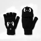 Boys' Monster Eyes Gloves - Cat & Jack Black