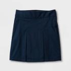 Girls' A Line Skirt - Cat & Jack Navy (blue)