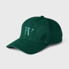 Houston White Adult Flat Brim Baseball Hat - Green