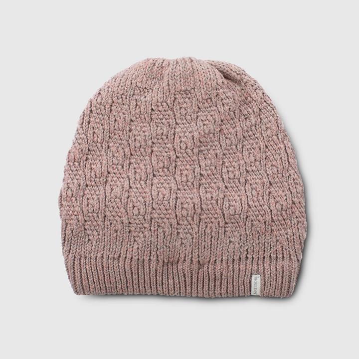 Isotoner Women's Recycled Knit Beanie - Blush
