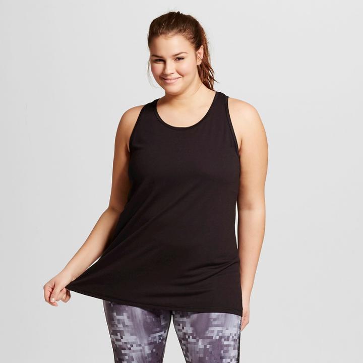 Women's Plus-size Active Tank Top - C9 Champion Black