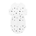 Happiest Baby Snoo Sack Swaddle Wrap - White With Black Planets Stars On Wings -