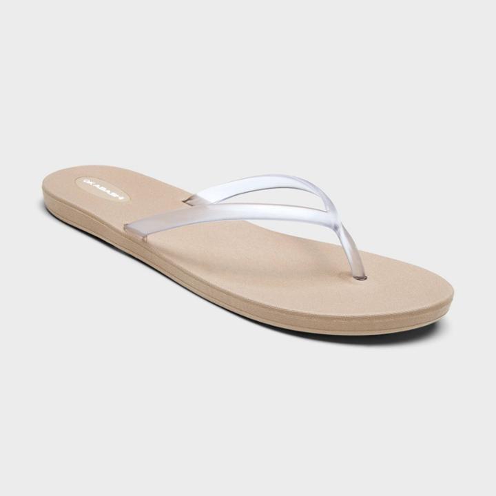 Women's Shoreline Sustainable Flip Flop Sandals - Okabashi Chai