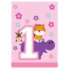 Creative Converting 8ct One Is Fun Girl Favor Bags,