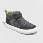 Boys' Zipper Anthony Sneakers - Cat & Jack Charcoal Gray