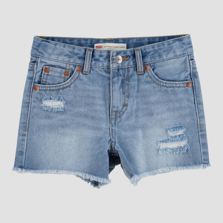 Levi's Girls' Girlfriend Jean Shorts - Newport Beach