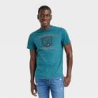 Men's Short Sleeve Graphic T-shirt - Goodfellow & Co Blue