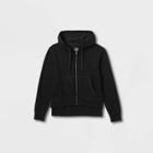 Men's Adaptive Ultra Soft Fleece Hoodie - Goodfellow & Co Black