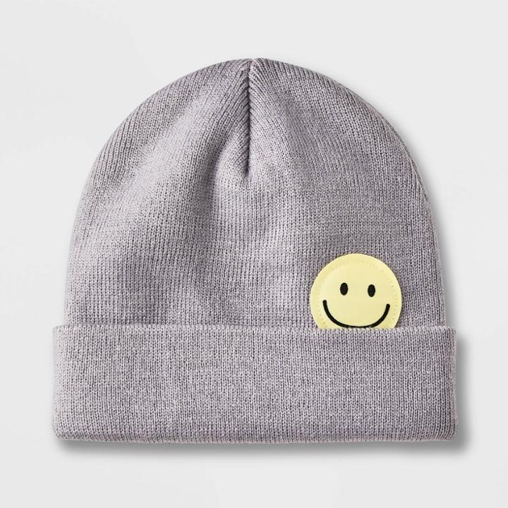 Toddler Beanies - Cat & Jack Heathered Gray