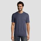 Hanes 1901 Men's Big & Tall Short Sleeve T-shirt - Slate (grey)