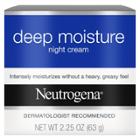 Neutrogena Deep Moisture Night Cream, Glycerin & Vitamin D3