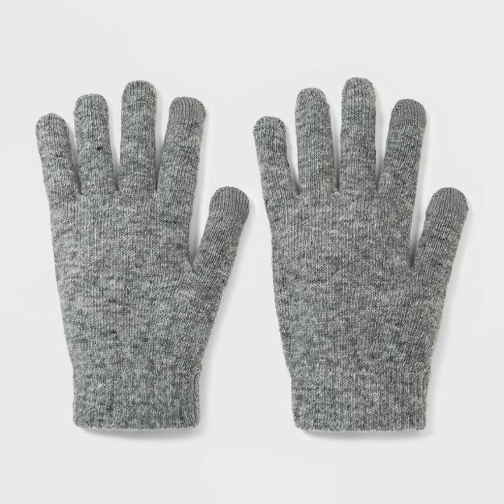Women's Tech Touch Magic Gloves - Wild Fable Dark Heather Gray