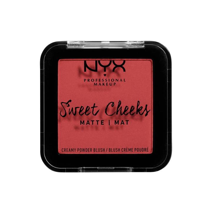 Nyx Professional Makeup Sweet Cheeks Creamy Blush Matte - Citrine Rose