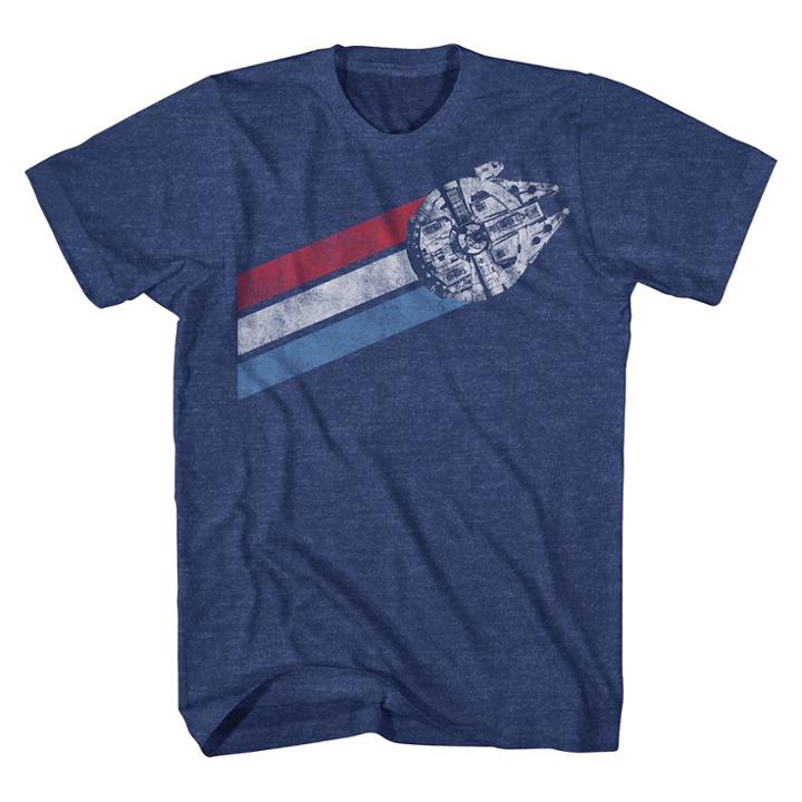 Men's Star Wars Millennium Falcon T-shirt - Blue