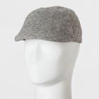 Men's Solid Striped Ivy Tiny & Off White Driving Cap - Goodfellow & Co Black