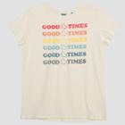 Junk Food Women's Mickey Mouse Good Times Short Sleeve T-shirt - White
