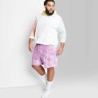 Men's Big & Tall 8.5 Regular Fit Knit Jogger Shorts - Original Use Lavender