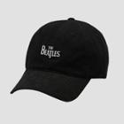 Women's The Beatles Cotton Twill Baseball Hat, Black/white