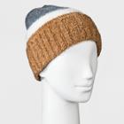 Women's Colorblock Beanie - Universal Thread Gray
