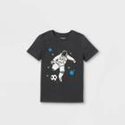 Boys' Short Sleeve Astronaut Soccer Graphic T-shirt - Cat & Jack Black